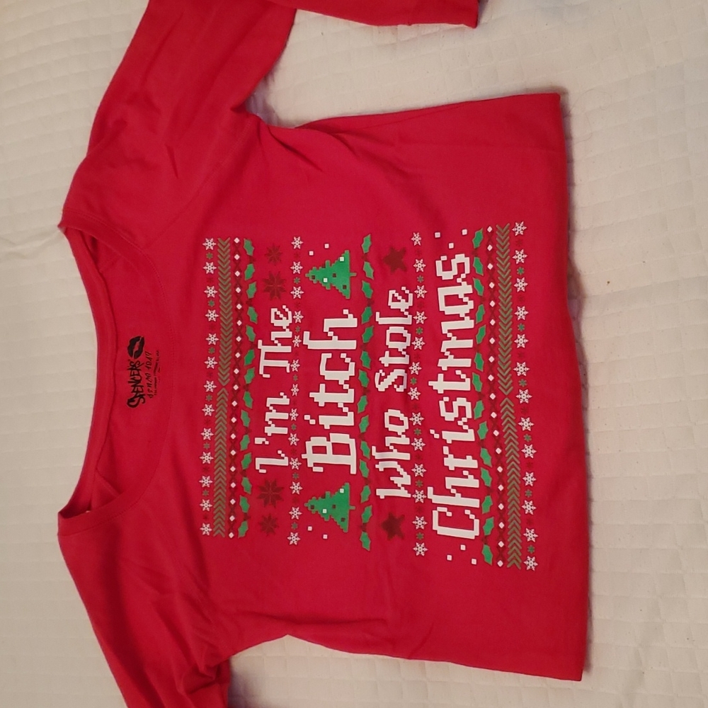 Inappropriate Christmas sweatshirt